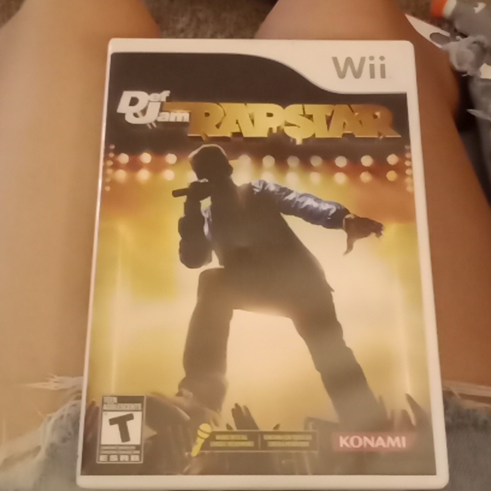 Def jam rapstar Wii game